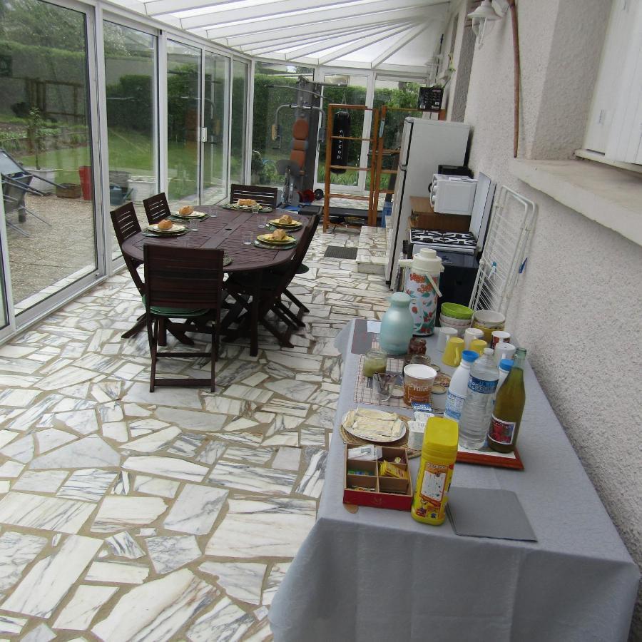 Au Jardin Fessard Bed & Breakfast Fagnon Exterior foto